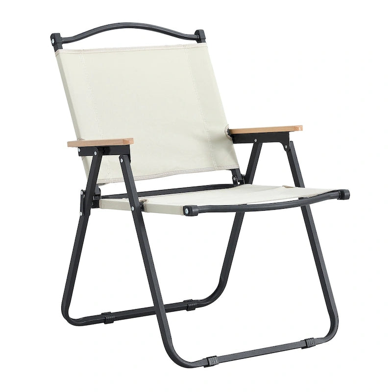 Chaise pliante d'extérieur (1 pièce) pour l'intérieur, le camping, les pique-niques, la plage, le jardin, les barbecues, les fêtes et la terrasse.