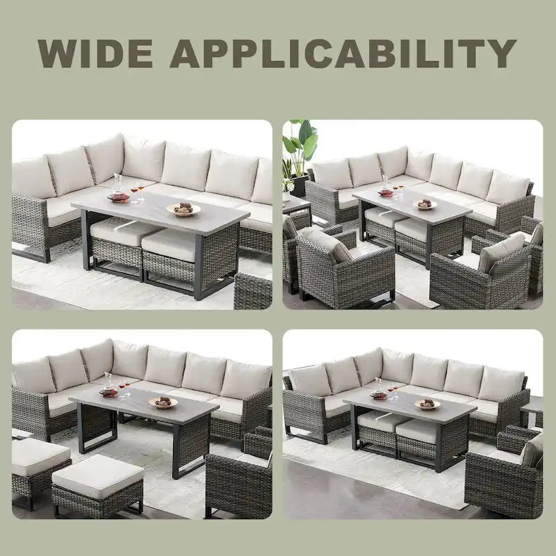 Tables basses d'extérieur pour terrasse, jardin ou cour