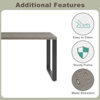 Tables basses d'extérieur pour terrasse, jardin ou cour