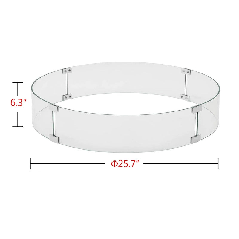 Ensemble table et feu en aluminium noir avec quatre fauteuils club