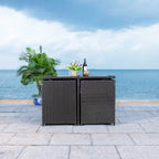 Ensemble de salle à manger d'extérieur SAFAVIEH Kaydence 5 pièces - 44 po L x 44 po P x 29 po H