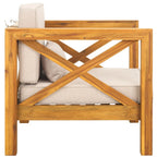 Fauteuil Crewe d'extérieur SAFAVIEH - 30 cm (L) x 30 cm (P) x 31 cm (H)