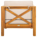 Fauteuil Crewe d'extérieur SAFAVIEH - 30 cm (L) x 30 cm (P) x 31 cm (H)